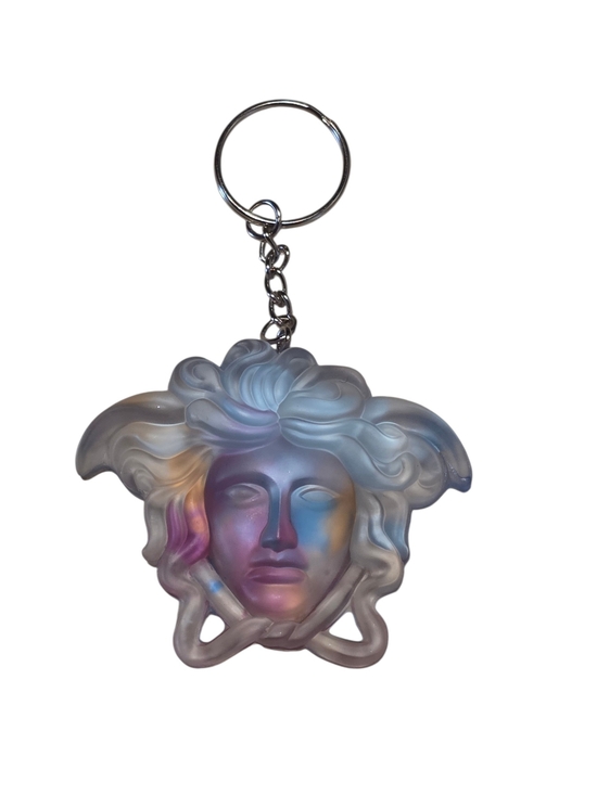 Other - Large Versace Inspired Medusa Keychain On Resin